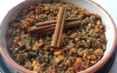 Warm carrot mugcake